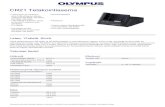 CR21 Telakointiasema - olympus.fi · Olympus-jalkaohjaimen liitäntä Kyllä LAN-liitäntä (RJ45) Kyllä USB-liitäntä Micro-B Kensington-lukko Kyllä Yhteensopivat Olympus-tuotteet