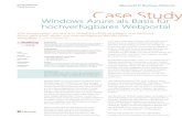 Kundenreferenz: Microsoft IT Business Network Case Studydownload.microsoft.com/.../WealthCap_WindowsAzure_als_Basis_W… · Case Study Microsoft IT Business Network Cloud Services
