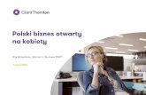 Polski biznes otwarty na kobiety · Biznesu, Money.pl, Dziennik Gazeta Prawna, Rzeczpospolita oraz Wyborcza.biz). Z naszych obliczeń wynika, że w tematyce ekonomicznej średnio