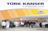 TÜRK KANSER · HABERLERİ TÜRK KANSER ... kitapçıkları Akdeniz Üniversitesi Tıp Fakültesi Göğüs Hastalıkları Kliniğinde bulunan Sigara Bıraktırma Merkezine, Antalya