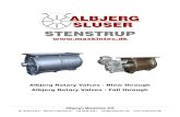 Albjerg Rotary Valves - Blow through Albjerg Rotary Valves ......Albjerg Rotary Valves - Blow through Albjerg Rotary Valves - Fall through Albjerg’s Maskintec A/S Gl. Sognevej 3