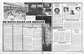 RIFIFI DAMS US MEDIAeditions-proletariennes.fr/Dochml/presse/articles/... · films, diapos. Elle édite aussi un magazi ne d'information mensuel sur vidéo-cas sette pour les Français