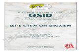 GSID - disordinitemporomandibolari.it...10.00-10.30 Interactive discussion and short communications: assessment and management of bruxism in the youngsters 10.30-11.00 Coffee break