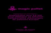 logistiqueettransport: MagicPallet lève 2,5 M€ pour ... · logistiqueettransport: MagicPallet lève 2,5 M€ pour déployer sa solution collaborative d’échanges de palettes