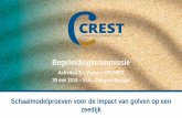 Begeleidingscommissie · Begeleidingscommissie Schaalmodelproeven voor de impact van golven op een zeedijk Activiteit 2 –Vincent GRUWEZ 30 mei 2018 –KUL, Campus Brugge