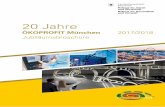20 Jahre ÖKOPROFIT München Jubiläumsbroschüre...Inhalt Vorwort 3 ÖKOPROFIT und die Verbreitung in Deutschland InitiativGruppe Interkulturelle Begegnung und Bildung e.V.4 20 Jahre