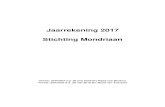 Jaarrekening 2017 Stichting Mondriaan · Jaarrekening 2017 Stichting Mondriaan Versie: definitief d.d. 29 mei 2018 tbv Raad van Bestuur Versie: definitief d.d. 29 mei 2018 tbv Raad