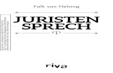 Van Helsing Juristensprech - mvg · JURISTEN SPRECH Falk van Helsing T J ISBN 78-3-7423-3- 27 -Verlag, M Verlagsgr GH, M N I -lag.de