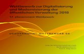 Wettbewerb zur Digitalisierung und Modernisierung der ... · • Prozessorientierte Modernisierung durch Automati-sierung, Web und IT zur Reduzierung administra-tiver Bürden •