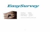 EasySurvey - Columbia University€¦ · Thought, there are some survey-generate tool such as SurveyMonkey , Survey Gizmo that could facilitate user in designing online survey, they