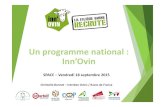 Un programme national : Inn’Ovin...2017/03/06  · Inn’Ovin SPACE –Vendredi 18 septembre 2015 Christelle Bonnet –Interbev Ovins / Races de France PLAN I. Quelques éléments