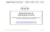 Manuale Operativo CA€¦ · Manuale Operativo - Firma Elettronica Avanzata Grafometrica Pag. 3 di 23 1 Versioni e Riferimenti 1.1 Versioni del documento Versione: 2014.01 Data: 10/03/2014