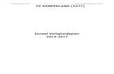 PZ Kempenland (5377) Zonaal veiligheidsplan 2014-2017 PZ ... · De politie vormt een fundamentele schakel in de veiligheidsketen. Het helpen bevorderen van de ... Een andere les die