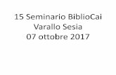 15 Seminario BiblioCai Varallo Sesia 07 ottobre 2017...Feb 21, 2020  · 15 Seminario BiblioCai Varallo Sesia 07 ottobre 2017. INSERIMENTO UTENTI BIBLIOTECA. DATI da INSERIRE/1 (dati