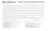 The Cloverleaf Crier...Feb 01, 2016  · the google calendar and dates listed in the cloverleaf crier monthly into a printable calendar in microsoft word. This task would need to be