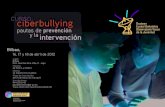CURSO: ciberbullying - Gazteaukera€¦ · ciberbullying intervención CURSO: y la > > Trabajadores y trabajadoras del ámbito de la juventud (Información juvenil, ayuntamientos,