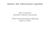 Ben Freemire Northern Illinois University IOTA ... · April 5, 2018 B. Freemire - IOTA Instrumentation 4 Ionization Parameters Nitrogen gas density 4.0e11 cm-3 Ionization cross section