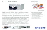 Epson TM-C3400 SCHEDA TECNICA - Snap Hardware€¦ · usare e può essere installata sotto il bancone, risparmiando spazio prezioso. Il controllo e la programmazione diretti dall’interno
