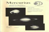 Mercurius - Werkgroep Maan en Planeten · 2010. 4. 5. · In de vorige Mercurius van december 1997hebben wij albericht over de recente ontdekking van twee merkwaardige retrograad