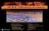 IEEE History Center · 2020. 9. 4. · IEEE History Center STATIC FROM THE DIRECTOR 2 NEWSLETTER SUBMISSION BOX Subscription Information The IEEE History Center newslett er is available