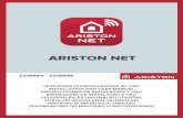 ARISTON NET · gateway con l’accessorio di termoregolazione, quindi di eﬀ ettuarne il collega-mento con il prodotto di riscaldamento Ariston. Solo dopo aver realizzato tutti i