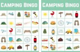 New Camping Bingo 1 · 2020. 6. 26. · Camping Bingo Camping Bingo. F R E E S P A C E F R E E S P A C E Camping Bingo Camping Bingo. Title: Camping Bingo 1 Author: Jessica Keywords: