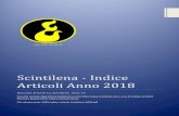 Scintilena - Indice Articoli Anno 2018€¦ · Scintilena - Indice Articoli Anno 2018 2 Gli speleosub Luca Pedrali e Nadia Bocchi in TV con Licia Colò - Il Video ..... 32