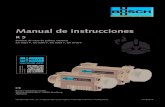 Manual de instrucciones - Busch Vacuum€¦ · Manual de instrucciones R 5 Bombas de vacío de paletas rotativas RA 0025 F, RA 0040 F, RA 0063 F, RA 0100 F 0870209168/-0001_es / Traducción