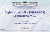 BUDAPESTI M G E V I K M I R T Digitális technika (VIMIAA02 ...home.mit.bme.hu/~rtamas/vimiaa02/labor/vimiaa02_lab10.pdf · bme-mit fpga labor digitális technika (vimiaa02) laboratórium