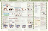 TIME TABLE - jocr.jp€¦ · time table 8月〜9月 2020年 mon tue wed thu fri sat sun 11:55 交通情報・ニュース 17:25 17ニュース 7 7 7 5 5 5 9 9 9 13 13 13 11 11 11