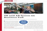 VR und AR fassen im Business Fuß - Com-MagazinPokémon Go Quelle: Hubspot (n = 7406 Verbraucher aus aller Welt) 25 VR & AR Brennpunkt com! professional 7/2018 sparen, indem sie Fehler