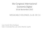 6to Congreso Internacional Economía Digitalecorfan.org/congresos/6toanual/Perez_Megacable.pdf · Modelo Riesgo vs Rendimiento . Modelo Riesgo vs Rendimiento (cont.) Mercado . Nivel