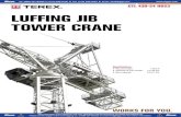 CTL 430-24 HD23 Luffing Jib Tower Crane164.1 ft 139.1 139.1 180.5 ft 139.1 139.1 Tower height • Turmhohe • Hauteur mat • Altura torre • Altezza torre . 7 198.2 ft (C25) Different