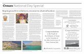 Oman National Day Special...2018/11/19  · Under the wise leadership of H.M. Sultan Qaboos, Oman has become a modern and prosperous nation, rightfully proclaimed to be an oasis for
