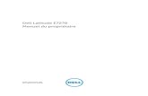 Dell Latitude E7270 Manuel du propriétairecc.cnetcontent.com/inlinecontent/mediaserver/len/955/826/... · 2016. 3. 11. · 2. Cliquez sur Arrêter. ou 1. Cliquez sur Démarrer. 2.