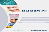 SILICIUM P...promove uma renovação celular ótima sem multiplicação celular excessivo (efeito platô). 10 SILICIUM P® - Anti-Colagenase Com o envelhecimento, a atividade da colagenase