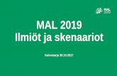 MAL 2019 Ilmiöt ja skenaariot raportin kuvat 18.9 · 2017. 10. 31. · Ilmiö Jakamistalous Vaikutusväylä Vaikutukset Paineet MAL-suunnitteluun Yhteiskäyttö-kulkuneuvot ja tilat