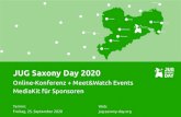 JSD2020 MediaKit - JUG Saxony Day · 2020. 7. 29. · Title: JSD2020_MediaKit Created Date: 7/29/2020 7:58:06 AM