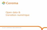 Open data & transition numérique · 2018. 2. 6. · Open data & transition numérique 30_11_2017 15 Opendata L’article 6 et la particularité des collectivités territoriales «