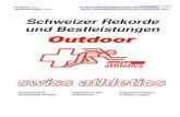 Schweizer Rekorde und Bestleistungen - Swiss Athletics...Revisionsdatum: 11.12.2017 Frauen / Femmes Rekorde / Records 100m 11.07 Mujinga Kambundji 92 ST Bern Beijing 240815 100m 11.07