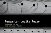 Pengantar Logika Fuzzy - Universitas Mercu Buana Yogyakartaebook.repo.mercubuana-yogya.ac.id/FTI/materi_doc_20161...Fuzzy logic sudah diterapkan pada banyak bidang, mulai dari teori