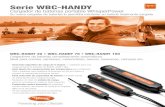 WBC-HANDY 20 • WBC-HANDY 70 • WBC-HANDY 150 · Serie WBC-HANDY Cargador de baterías portable WhisperPower Su nuevo cargador de baterías le permitirá mantener su batería totalmente