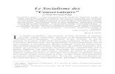 New Le Socialisme des Conservateurs - Hans-Hermann Hoppe · 2012. 1. 18. · Le Socialisme des “conservateurs” L'exploitation féodale, origine historique de tous les socialismes