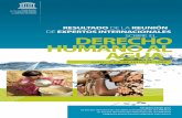 Resultado de la reunión de expertos internacionales sobre ... · OMS/UNICEF de Monitoreo del Abastecimiento de Agua y del Saneamiento, 2008. 2 PNUD. Informe sobre Desarrollo Humano