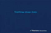 Trailing stop-loss - Pareto Securities ABparetosec.com/download/produktark/SE-Trailing stop-loss.pdf · TRAILING STOP-LOSS En trailing stop-loss och en vanlig stop-loss kan i utgångspunkt