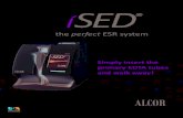 the perfect ESR system - Alcor Scientific112-00101 iSED® Automated ESR Analyzer 1 each 112-00500 Test Card; 500 iTests 1 card 112-01000 Test Card; 1,000 iTests 1 card Test Card; 2,000
