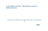 CA ARCserve® Backup para Windowsdocumentation.arcserve.com/Arcserve-Backup/Available/R16/... · 2015. 4. 15. · Referencias a productos de CA Technologies En este documento se hace