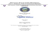 National Fire Incident Reporting System (NFIRS)) · Nevada State Fire Marshal 2011 Annual Fire Statistics Report t National Fire Incident Reporting System (NFIRS)) Brian Sandoval