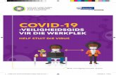 15499 CoCT COVID-19 Workplace Safety Guide Afr CoCT... · uitleg van werkruimte om kontak tussen werknemers sowel as tussen kliënte en werknemers te beperk. • Deel werknemers in