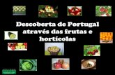 Descoberta de Portugal através das frutas e hortícolas•Pêra rocha do Oeste - A variedade de Pyrus communis L. apelidada de Pêra Rocha tem a sua origem, segundo Matta, numa árvore